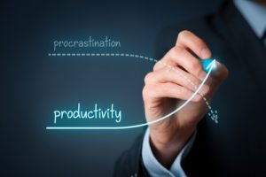 Procrastination vs. productivity